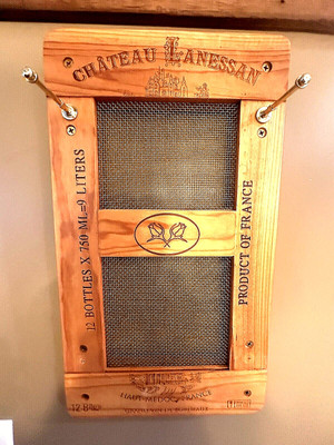  Chateau Lanessan Haut-Medoc Grand Vin de Bordeaux France Wine Box Panel