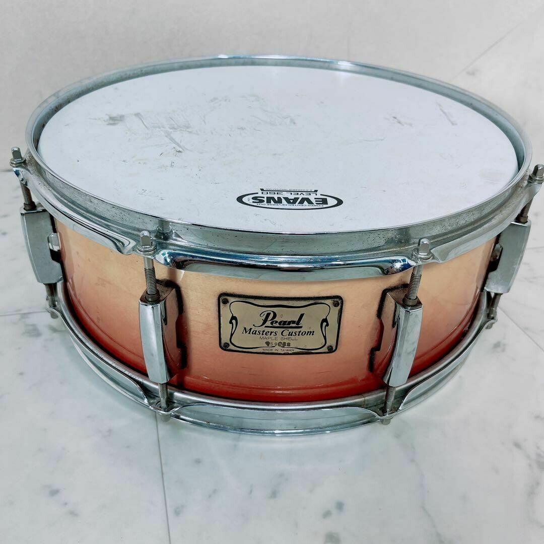 PEARL MASTERS CUSTOM MAPLE SHELL 10” PEARL Masters Maple Pure Shell Set 10,12,14,20 MO Silesian Drum