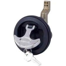 Perko Flush Lock Black #1091DP3BLK