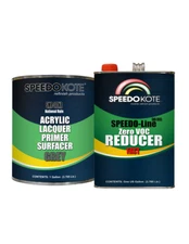 Acrylic Lacquer Primer Gray 2 gallon kit, w/Fast Speed Reducer, SMR-277NR/0065