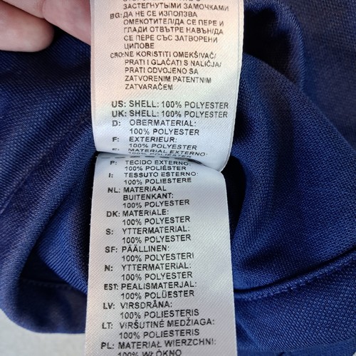 Adidas Climacool Trainingsjacke Blau Größe Small Las Vegas Fußball Club Full Zip - Bild 10 von 14