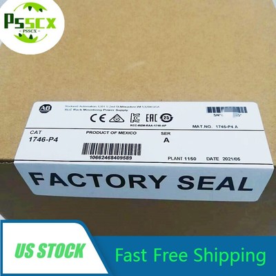 New Sealed Allen-Bradley 1746-P4 SER A SLC 500 Power Supply Module AB 1746-P4