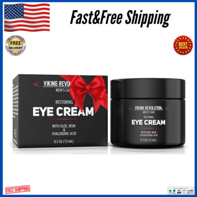 Men's Eye Cream - Natural Anti-Aging, Dark Circle Treatment, Reduces Puffiness,,
