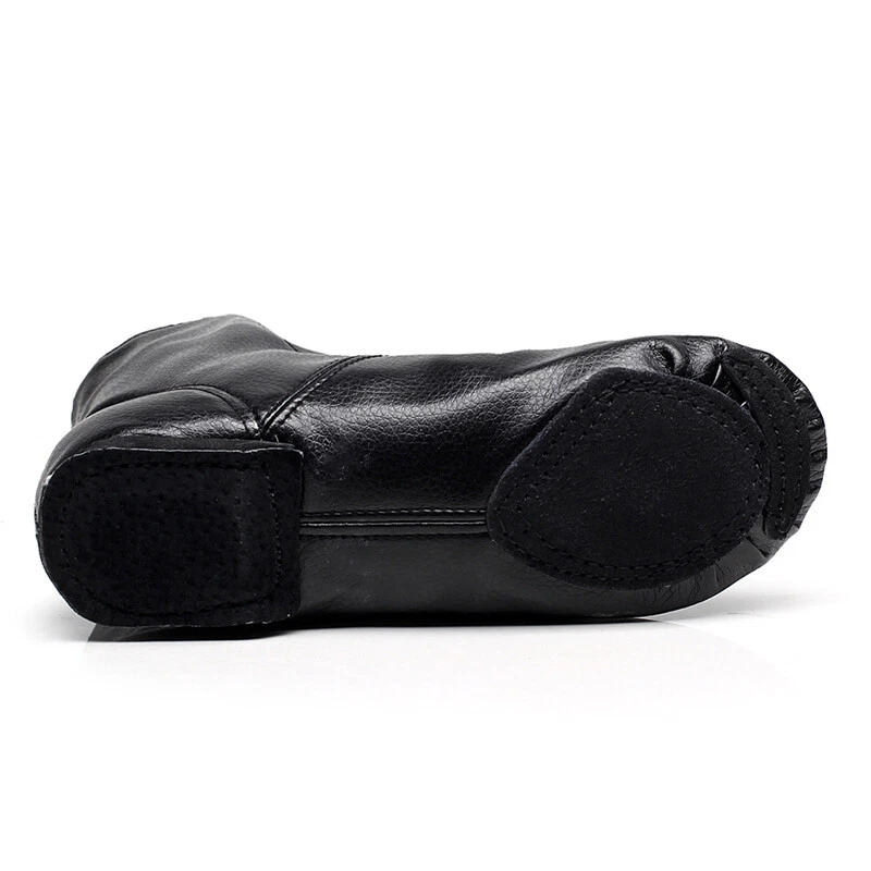 Zapatos de baile de práctica de jazz de caña alta botas modernas latinas mujeres hombres niños niños Foto 4 de 4