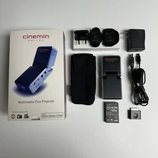 Cinemin Swivel DLP Multimedia Pico Mini Projector: New, Open Box; Bad Battery