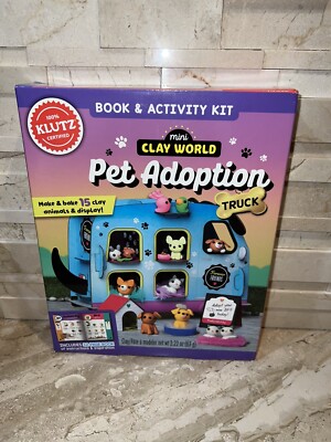 Klutz Mini Clay World Pet Adoption Truck Book KitK864386