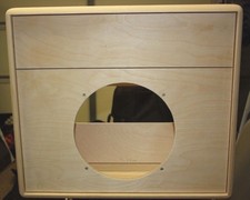 rawcabs empty 1x12 pine combo cabinet for JTM 45 style chassis