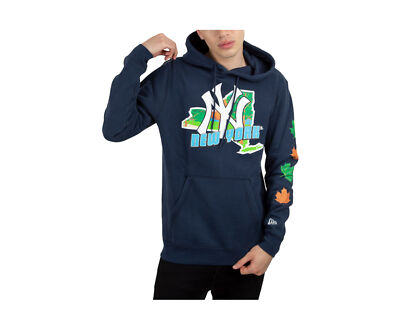 New Era New York Yankees Stateview Pull-Over Navy Men's