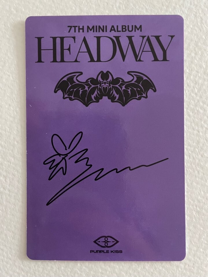 PURPLE KISS 7th Mini Album [HEADWAY] Official Photocard | eBay