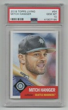 2018 Topps Living * Rookie Card RC * Mitch Haniger * #54 * PSA 10