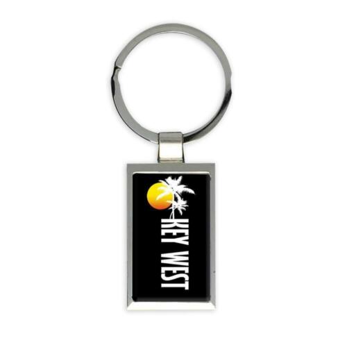 Gift Keychain : Key West USA Tropical Beach Travel Souvenir - Picture 1 of 1