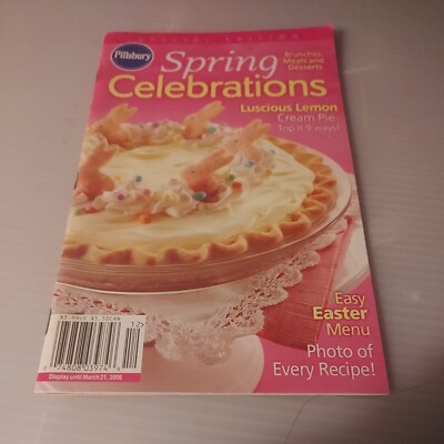 2006 March, Pillsbury Special Edition Cookbook ''SPRING CELEBRATION Booklet 