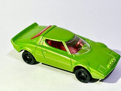 Tomica Die Cast Lancia Stratos HF 1977 Tomy Custom Painted Metallic Green