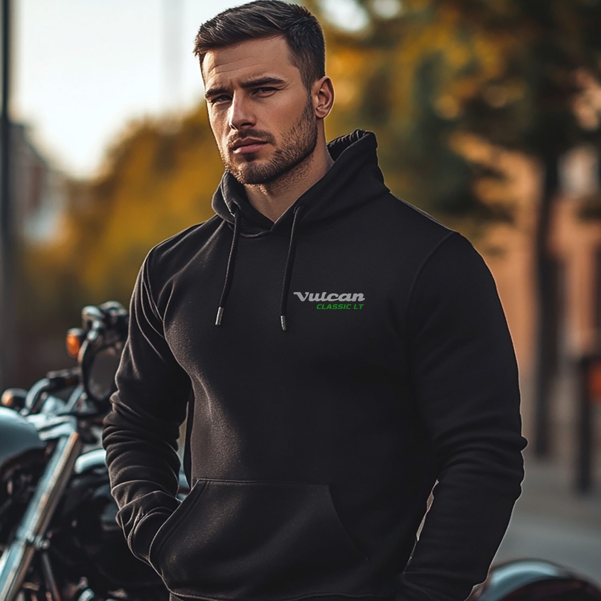 Kawasaki VN1700 Vulcan 1700 2009-2025 - Motorcycle Hoodie Pullover