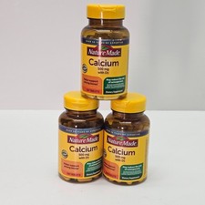 Nature Made Calcium 500 Mg with Vitamin D3 - 130Tablets  Pack of 3