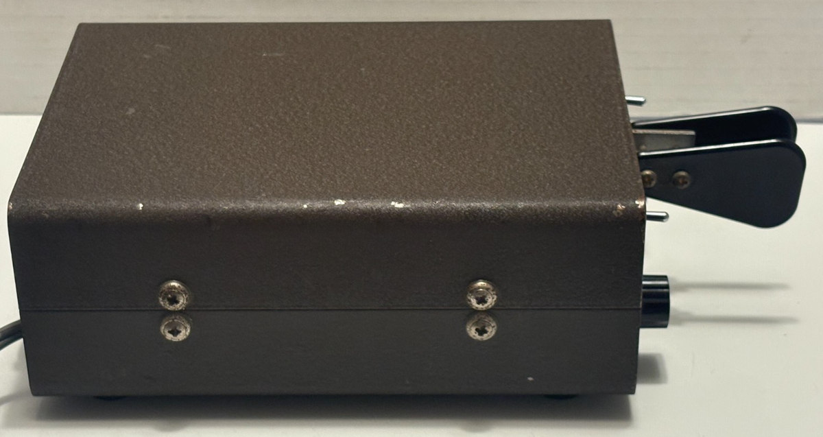 Vintage Katsumi EK-150 precision Morse code electronic keyer