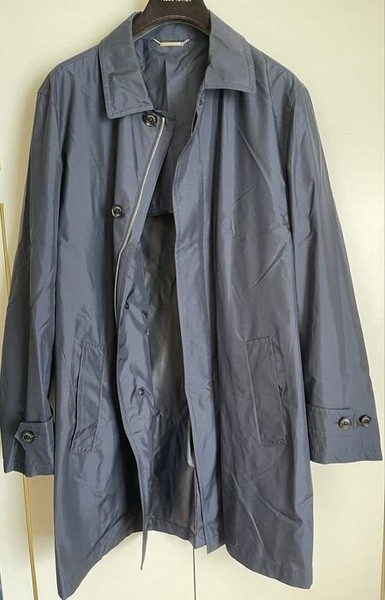 Men Ermenegildo Zegna Coat Navy