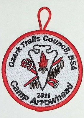Camp Arrowhead Boy Scout Camp Patch Ozark Trails Council 2011 BSA