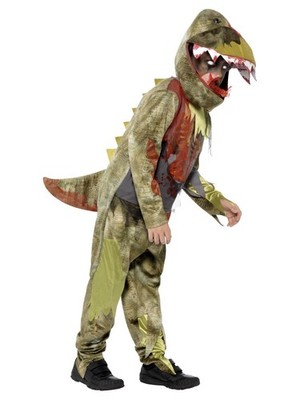Kinder Deluxe Dinosaurier Kostüm Jungen Halloween Kostüm Outfit 7-9