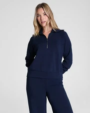 Best Seller SPANX AirEssentials® Half Zip, Timeless Navy