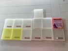 Vintage Nintendo NES plastic clamshell game cases lot of 9 see description