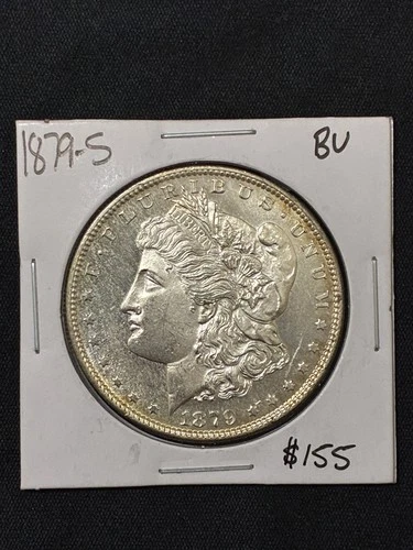* 1879-S * CHOICE to GEM BU MS MORGAN SILVER DOLLAR * *