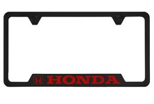Black License Plate Frame For Honda Black License Plate Frame For Honda