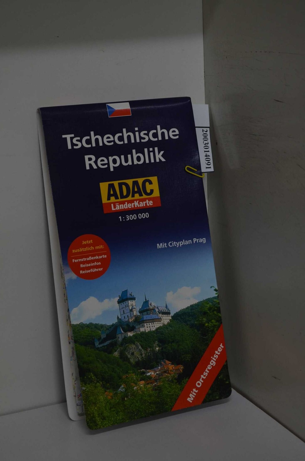 ADAC Länderkarte Tschechische Republik 1:300.000: Register: Legende, Citypläne, - Unbekannt