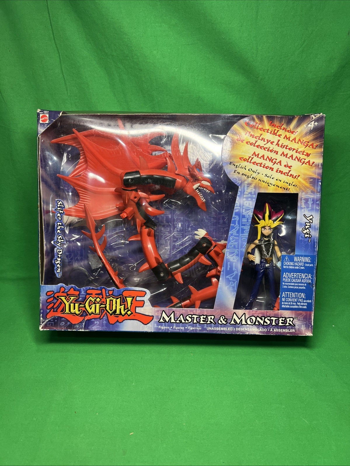 Mattel Master & Monster: Yu-gi-oh Yugi & Slifer The Sky Dragon