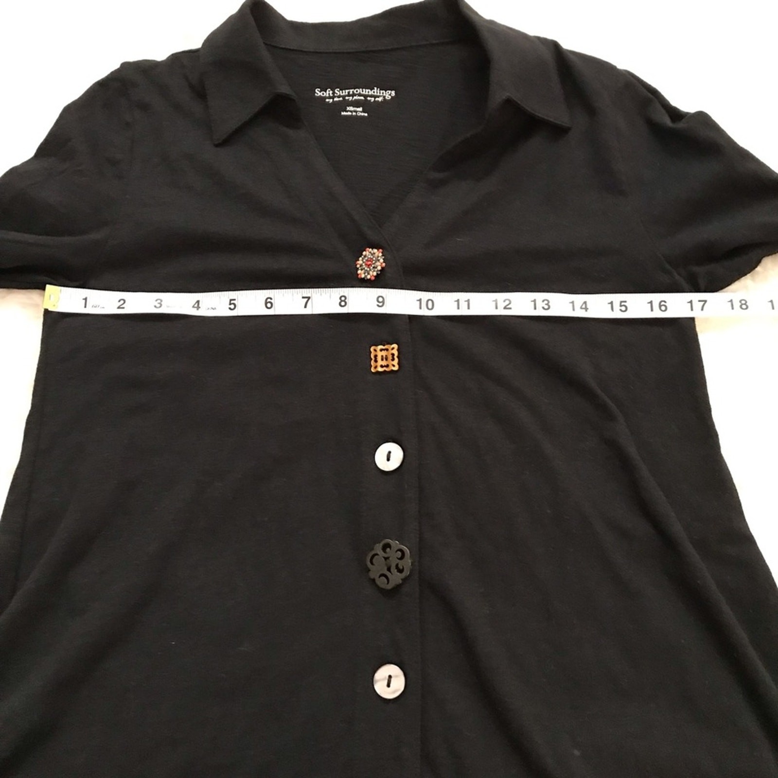 Soft surroundings mis matched button Danielle jac… - image 6