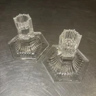 Vintage Tiffany & Co Louis Comfort Collection 1992 Candlestick Candle Holder Set
