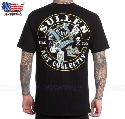 Sullen Art Collective Ink Slayer Premium SCM6831 Short Sleeve T-shirt For Men