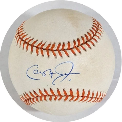 Cal Ripken Jr Autographed AL Budig "Consecutive Games" Baseball JSA CK18206