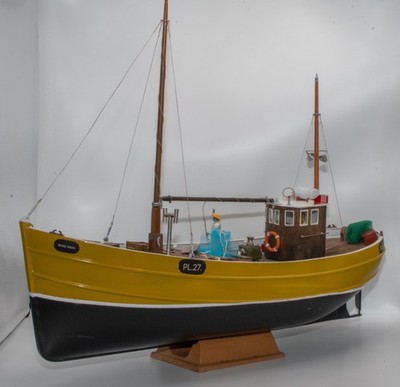 27 Zoll MFV Modellboot Rumpf und Plan