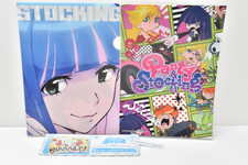 Panty  Stocking with Garterbelt Clear File File holder Stocking ver. W/Sticker