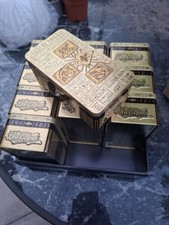 Konami Yu-Gi-Oh! Trading Card Pharaoh's Gods Gold Empty Tin 2022 Collection