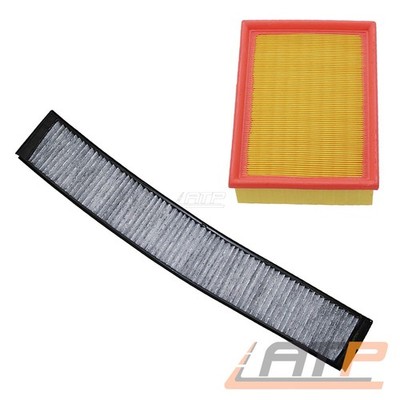 INNENRAUMFILTER POLLENFILTER AKTIVKOHLE +LUFTFILTER FÜR ALPINA B3 E46 3.3 3.4