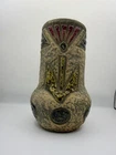 Roseville Pottery Mostique 6" Vase With Stylized Flower Design 1916