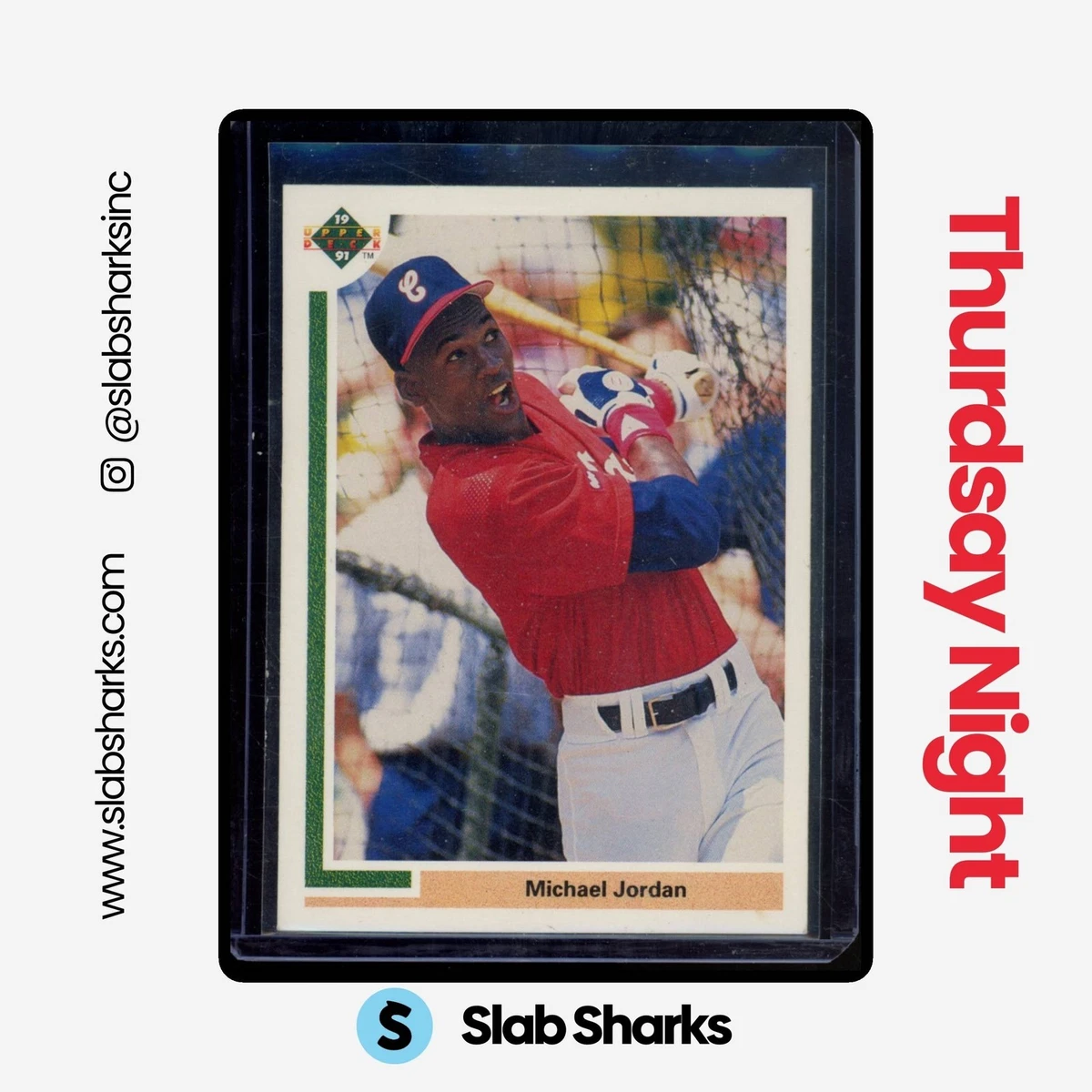 Michael Jordan Chicago White Sox Baseball Trading Cards for sale