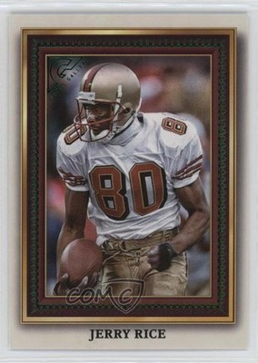 2023 Topps Composite Portrait Gallery Green 55/250 Jerry Rice #PG-6 HOF 5m2