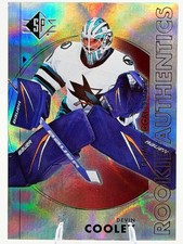 Devin Cooley Rookie Authentics Pattered Foilboard 2024-25 SP Hockey #110 Flames