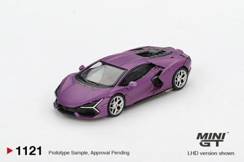 MINI GT 1/64 LAMBORGHINI REVUELTO VIOLA 30TH MATTE (LHD) MGT01121-L