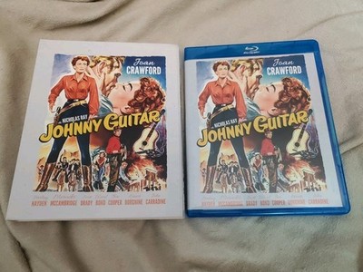 JOHNNY GUITAR (Blu-ray, 1954)  JOAN CRAWFORD - NICHOLAS RAY w/SLIP (RARE)