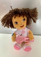 Dora The Explorer TY Tennis Plush Soft Toy Vintage 2006 8” Great Condition