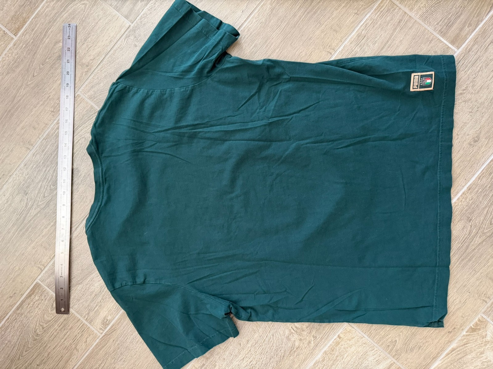 Puma Italy FIGC Soccer T-Shirt Mens XL Green Italia National Team Football Tee T thumbnail 7