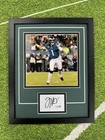 Jalen Hurts Signed Cut Jsa Auto Custom Framed Philadelphia Eagles