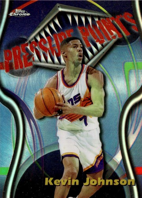 #ad #ad 1997 98 Topps Chrome #2 Kevin Johnson Season#x27;s Best Refractors $7.95