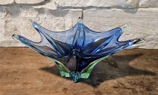 Vintage MSM 1970's "Murano" Glass Fruit Bowl 