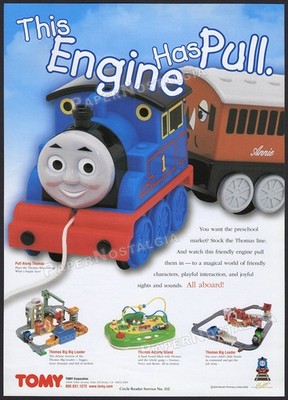 THOMAS & FRIENDS – Original 2000 Trade AD / Poster – TOMY – Britt