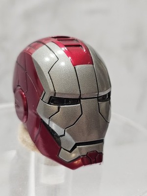 Hot Toys Iron Man 2 Mark V MMS 1/6 Scale Helmet Head Sculpt ONLY 4 Toy Figure
